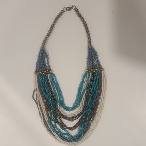 Multicolor Boho Beaded Necklace